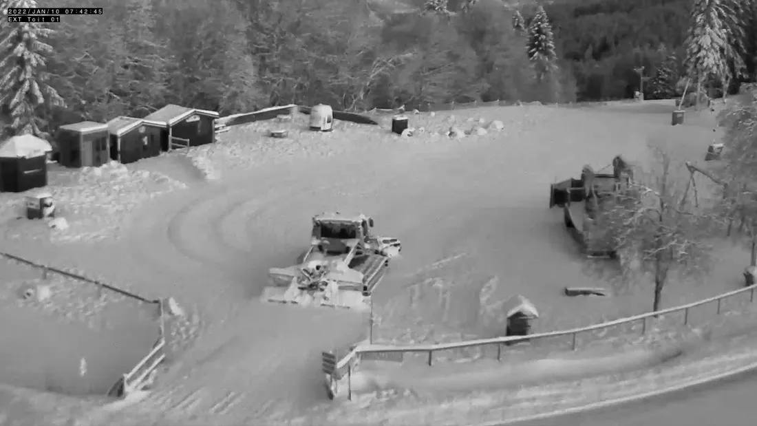 Aucun doute possible : la neige est bien là !